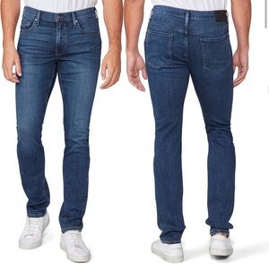 Paige Transcend - Lennox Slim Fit Straight Leg Jeans  Size 34 x 30 L